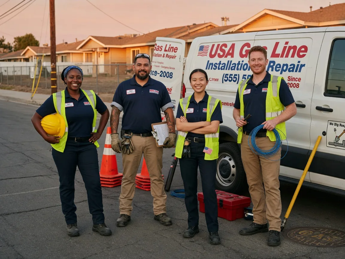 Gas Line Installation company in Anchor, IL